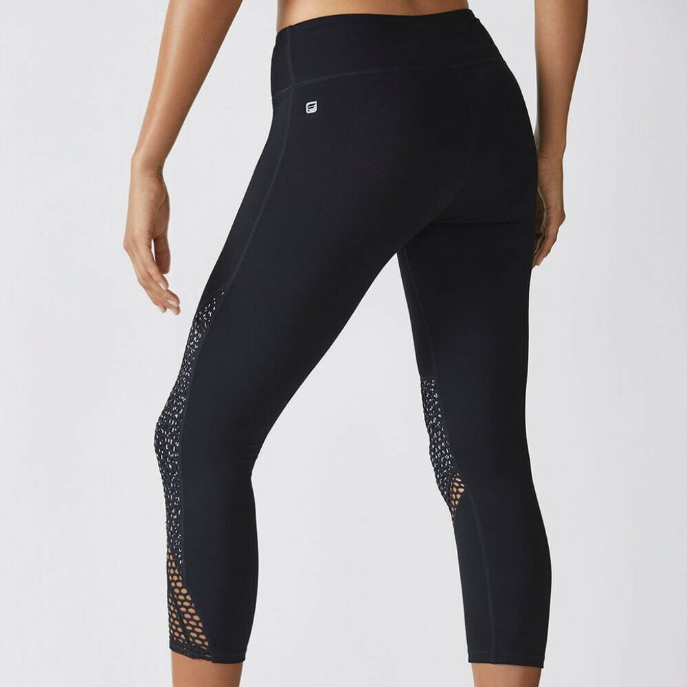 Rare Fabletics Clover Capri Mesh Designer Guc Xl - image 3